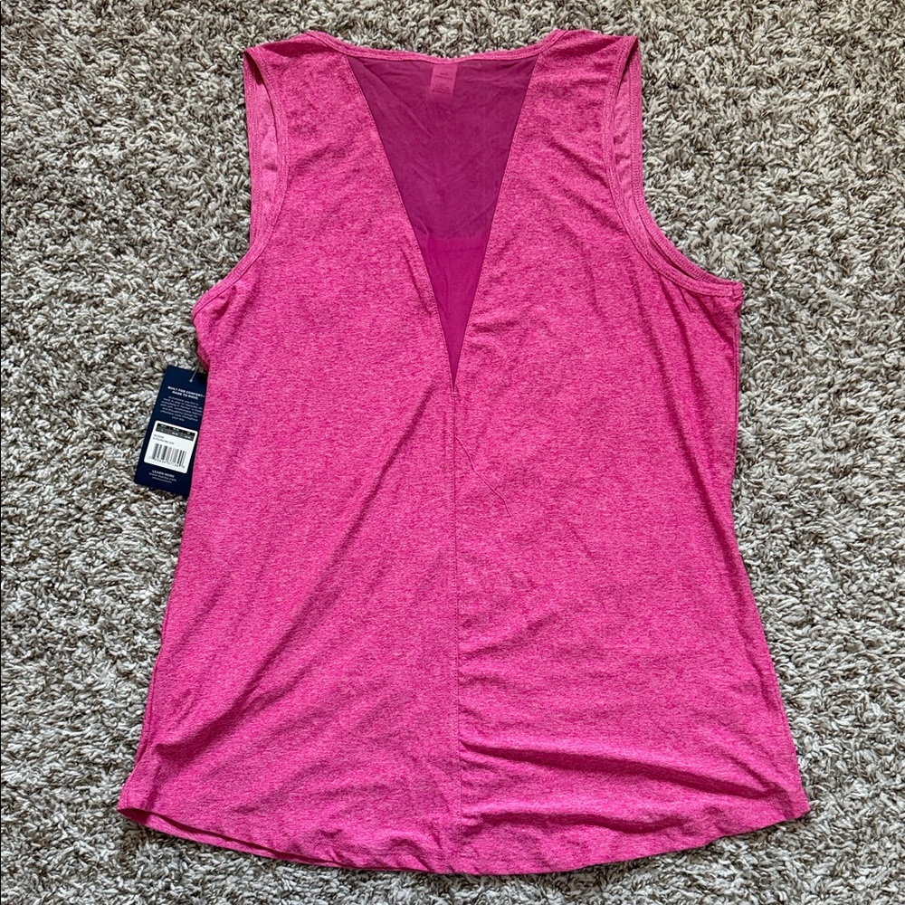 Pink Performance Tank Top - Picture 2 of 2